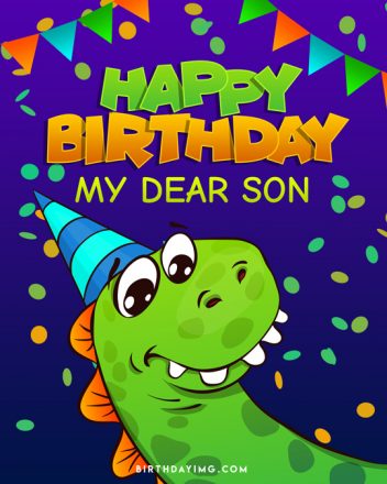 Free For Son Happy Birthday Image - birthdayimg.com