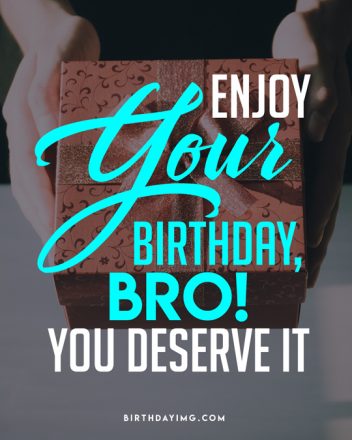 Free Happy Birthday for Brother With a Gift - birthdayimg.com