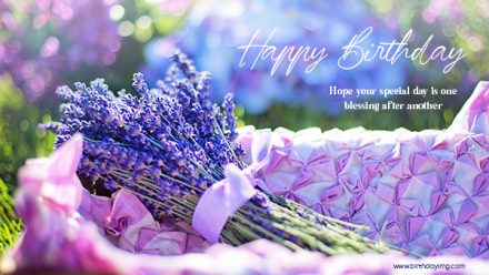 Free Happy Birthday Wallpaper with Flowers - birthdayimg.com