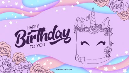 Free Happy Birthday Funny Wallpaper with Cake - birthdayimg.com