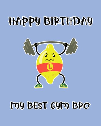 Free Funny Happy Birthday Image For Brother - birthdayimg.com