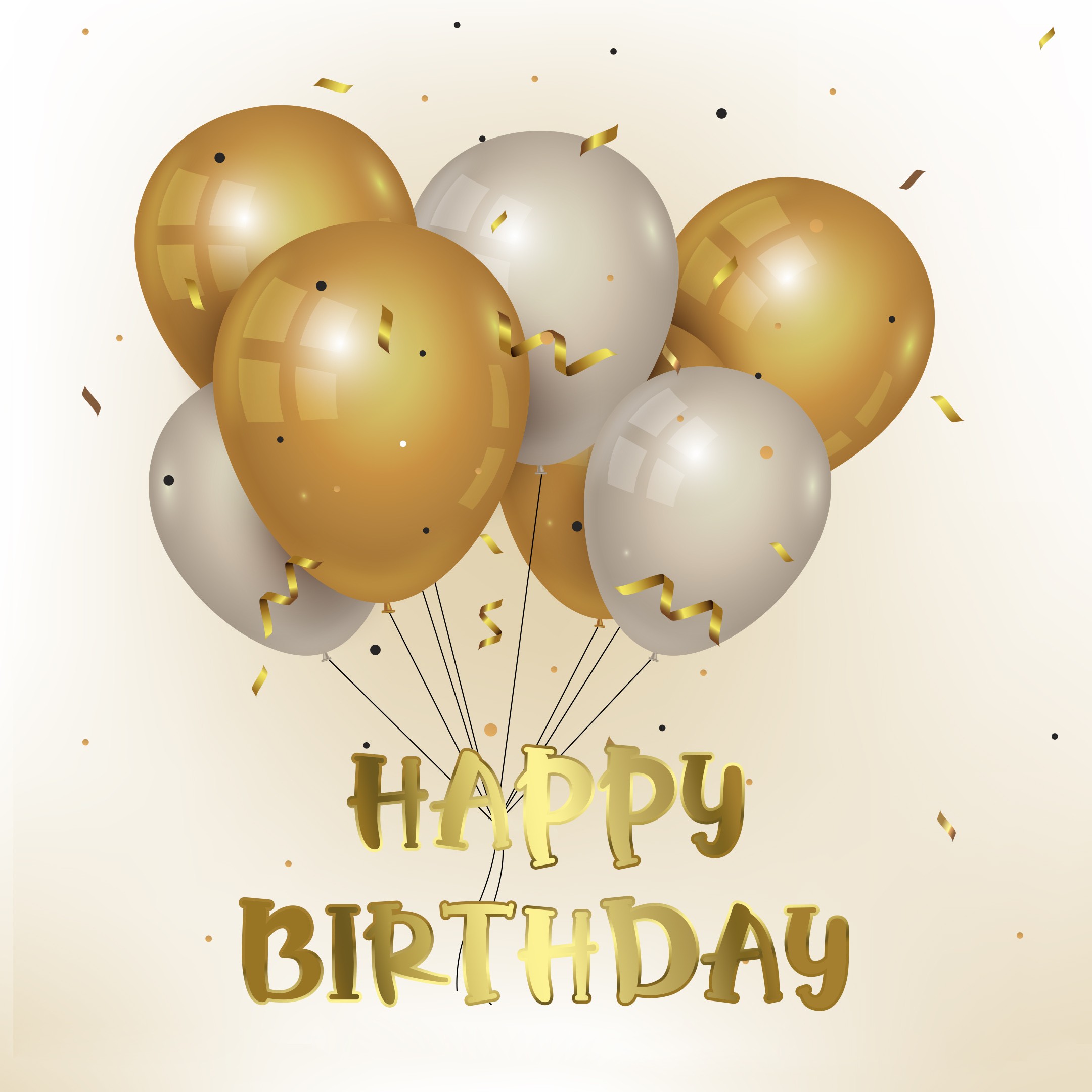 Free Happy Birthday Image With Balloons - birthdayimg.com