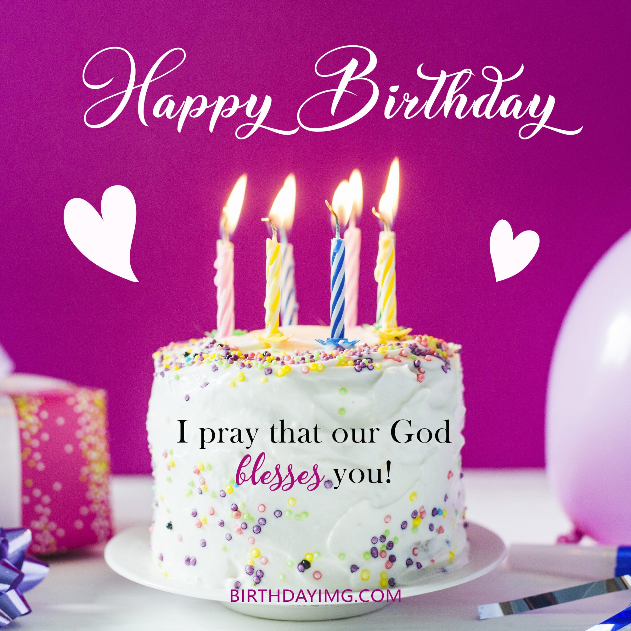 Free Happy Birthday wishes and Images with Blessings - birthdayimg.com