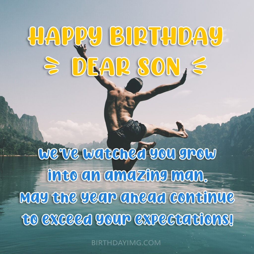 Free Happy Birthday Wishes and Images for Son - birthdayimg.com