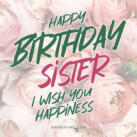 Free For Sister Happy Birthday Image - birthdayimg.com