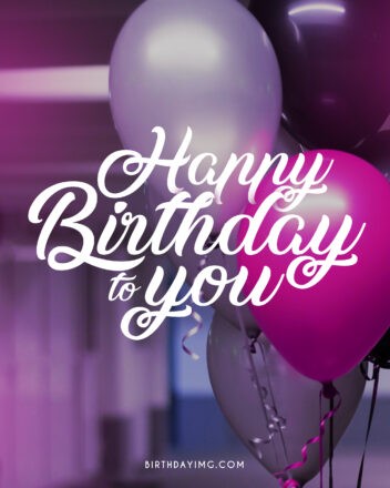 Free Happy Birthday Balloons Image - birthdayimg.com