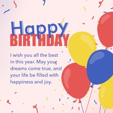 Free Beautiful Birthday Images with Balloons - birthdayimg.com