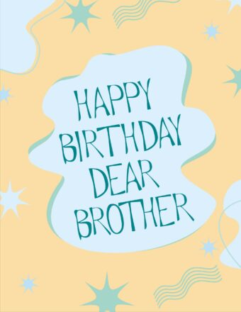 Free Free Happy Birthday Wishes and Images for Brother - birthdayimg.com