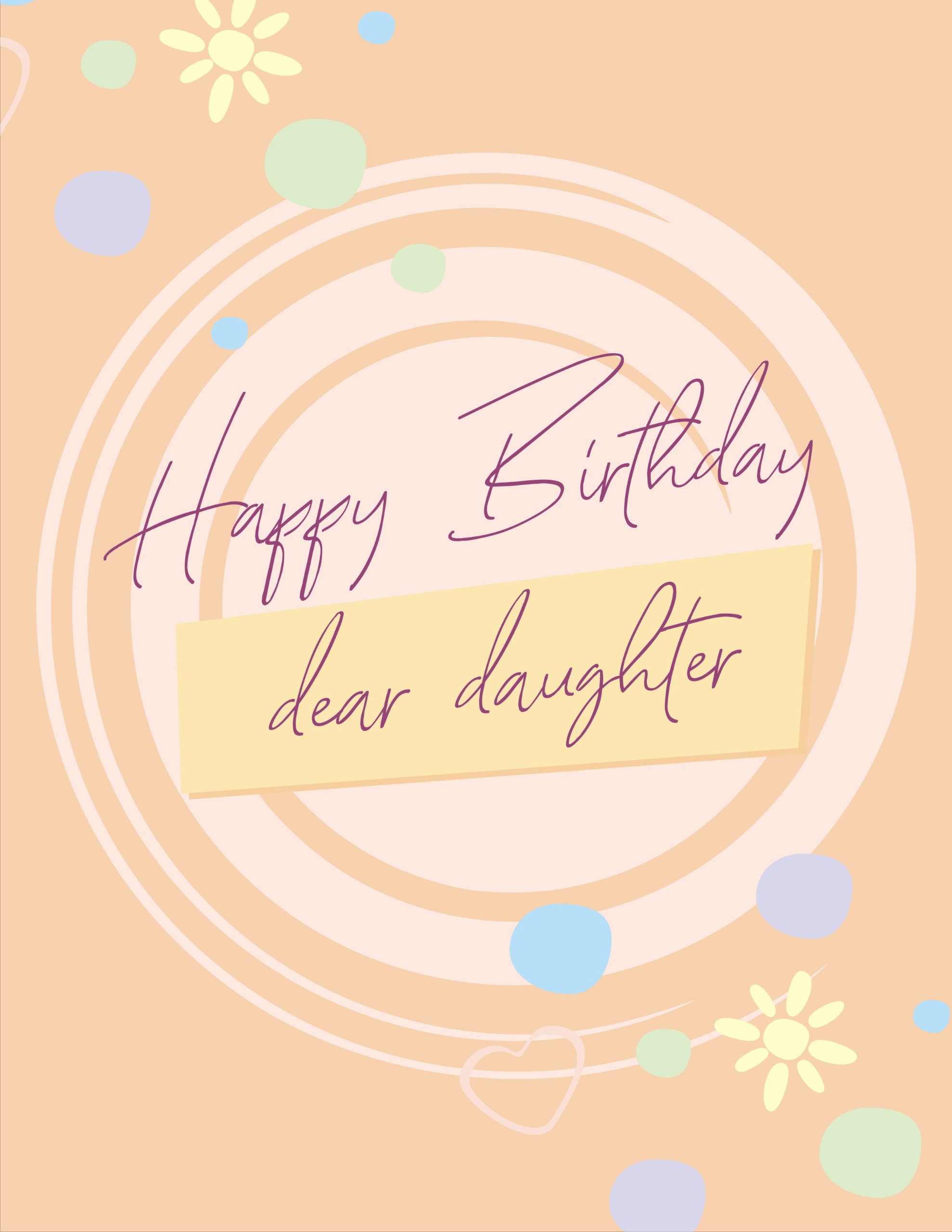 Free Free Happy Birthday Wishes and Images for Daughter - birthdayimg.com