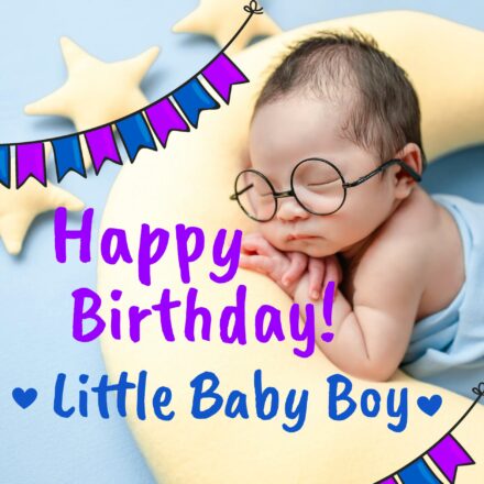 Free Cute Blue Happy Birthday Wishes and Images for Boy - birthdayimg.com