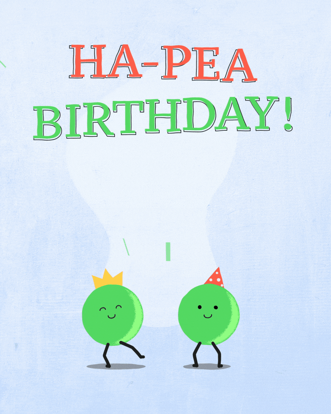 Free Ha-Pea Birthday Animation - birthdayimg.com