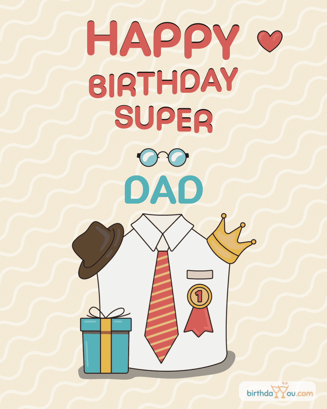 Free Happy Birthday Super Dad - birthdayimg.com
